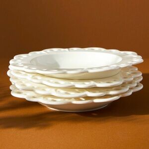 Easter Eyelet soup bowls set of 4